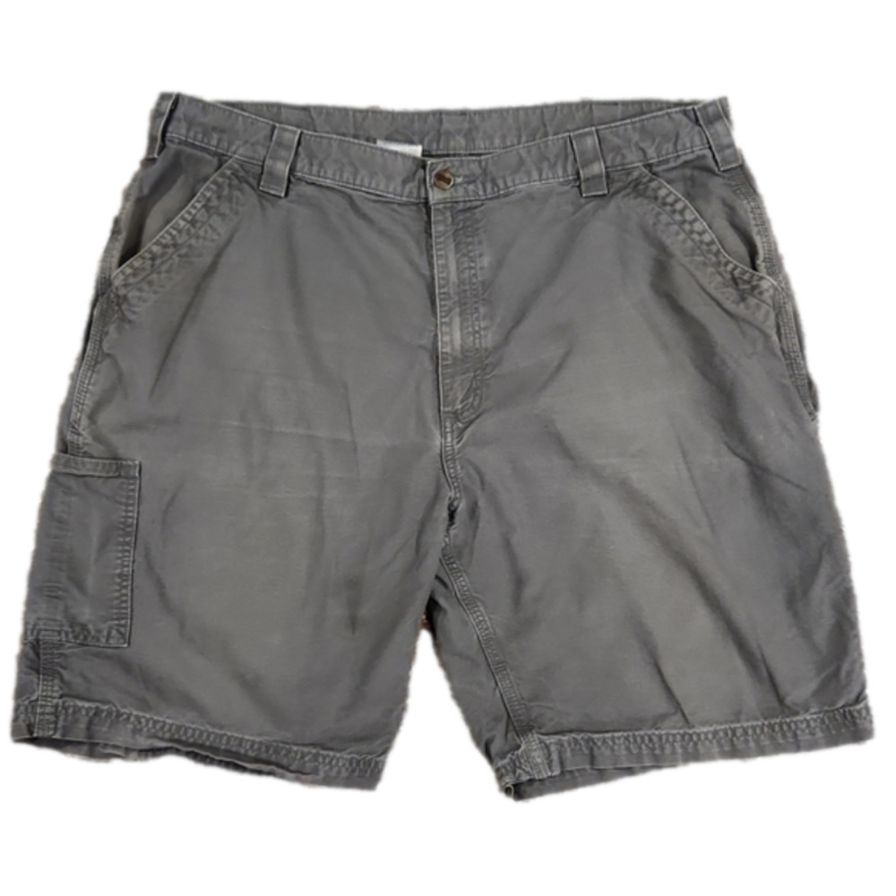 CARHARTT gray workwear cargo shorts
